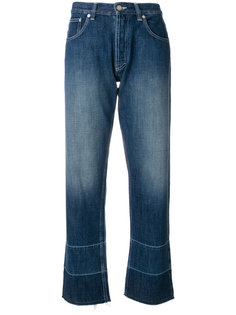 джинсы с вышивкой  Loewe