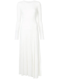 asymmetric hem fitted dress The Row