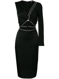 eyelet trim cut-out dress Versus