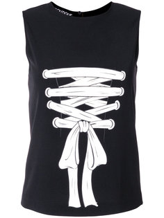 топ с принтом  Boutique Moschino