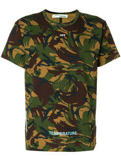 камуфляжная футболка Off-White