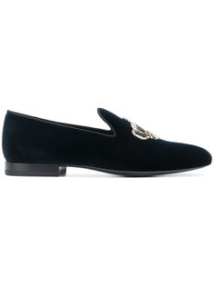 декорированные лоферы  Versace
