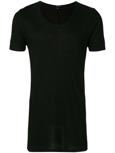 ribbed scoop neck T-shirt Unconditional