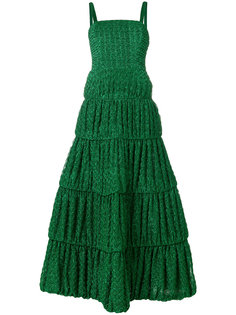 расклешенное платье с вышивкой  Missoni