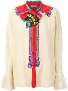 блузка с завязкой на бант Etro