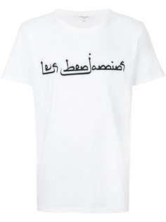 logo print T-shirt Les Benjamins