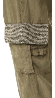 alice + olivia Anders Embellished Cargo Pants