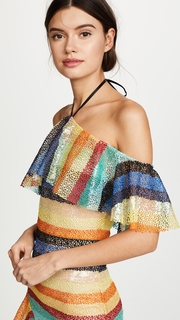 alice + olivia Annabeth Off Shoulder Dress