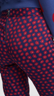 alice + olivia Michiko Pintuck Flared Pants