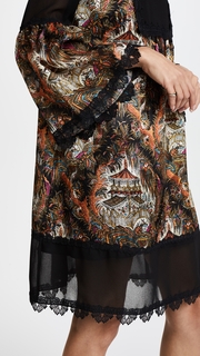 Anna Sui Pagoda Print Dress