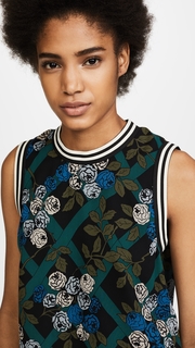 Anna Sui Rose Trellis Dress