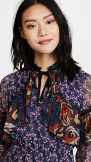 Anna Sui Birds &amp; Roses Dress