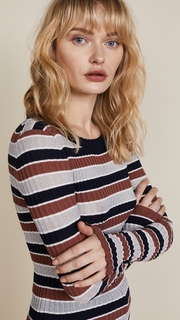 Apiece Apart Stripe Rib Sweater