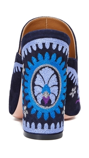 Aquazzura Evie 105 Mules