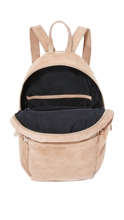 BAGGU Leather Backpack