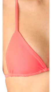 Baja East Triangle Bikini Top