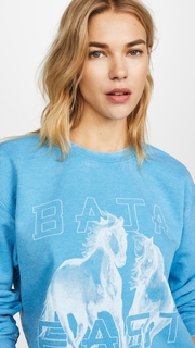 Baja East Freedom Crew Sweatshirt