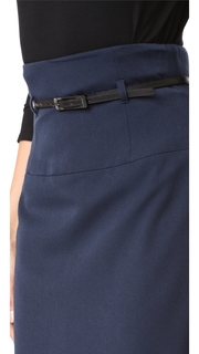 Black Halo High Waisted Pencil Skirt