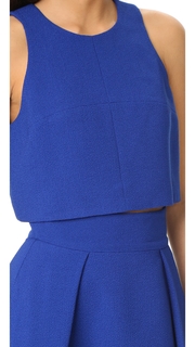 Black Halo Sanibel 2 Piece Mini Dress