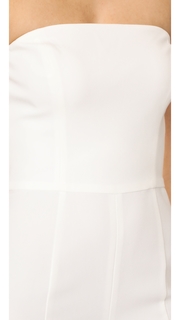 Black Halo Miller Strapless Jumpsuit