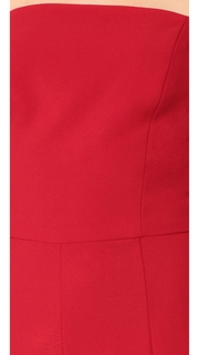 Black Halo Miller Strapless Jumpsuit