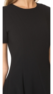 Black Halo Olcay Asymmetrical Dress