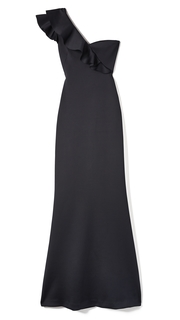 Black Halo Carmel Gown