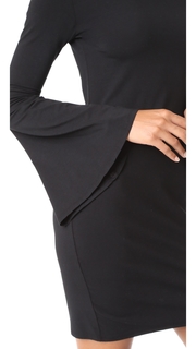 bobi Flare Sleeve Dress