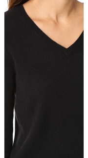 Bop Basics V Neck Cashmere Sweater