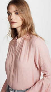 Birds of Paradis Victoria Bell Sleeve Top