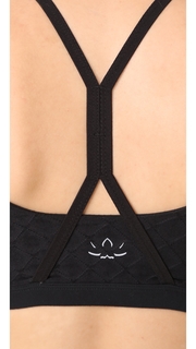 Beyond Yoga Quilt While Ahead Overlay Bra
