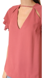 C/Meo Collective Gossamer Top