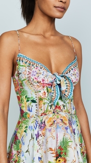 Camilla Mirandas Diary Short Tie Front Dress