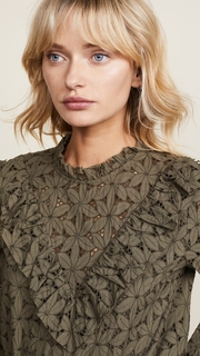 Cooper &amp; Ella Embroidered Eyelet Top