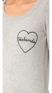 Chaser Weekend Love Sweatshirt