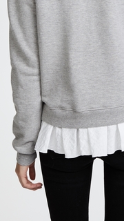Clu Clu Too Ruffled Sweatshirt