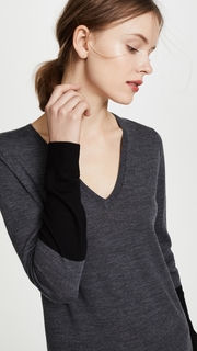 Club Monaco Agnes Cuff Block Sweater