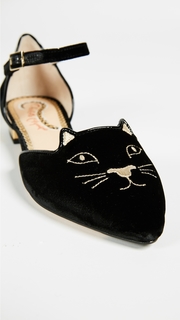 Charlotte Olympia Mid Century Kitty dOrsay Flats