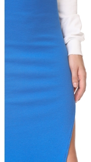 Cotton Citizen The Melbourne Ribbed Midi Skirt