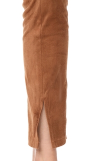 cupcakes and cashmere Jenibelle Faux Suede Leggings