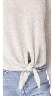 cupcakes and cashmere Rimona Cashmere Crew Neck Raglan