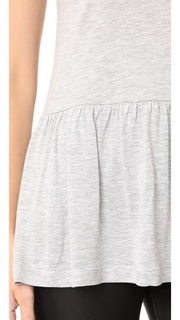 cupcakes and cashmere Lenox Peplum Tank