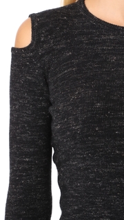 Current/Elliott The Melange Cutout Sweatshirt