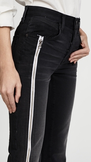 Current/Elliott The Dallon Zipped Straight Jeans
