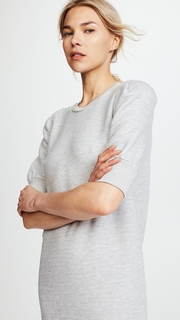 Current/Elliott The Pleat Sweatshirt Dress