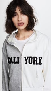 Cynthia Rowley Embroidered CaliYork Hoodie