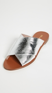 Diane von Furstenberg Bailie Crisscross Slides