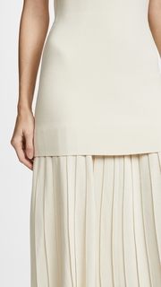 Dion Lee Mirror V Pleated Dress