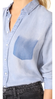 DL1961 Nassau & Manhattan Boyfriend Shirt