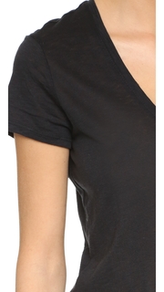 David Lerner Super Deep V Neck Tee